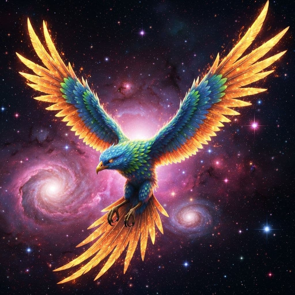 The Arc, Star, and Flamebird mythology